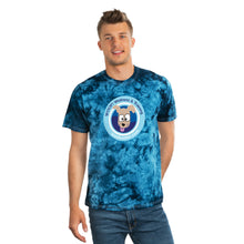 Load image into Gallery viewer, WOOF! Wellness C enter Tie-Dye T-shirt