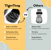 Tiger Toes Premium Non-Slip Dog Socks