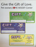 WOOF! Gift Certificate