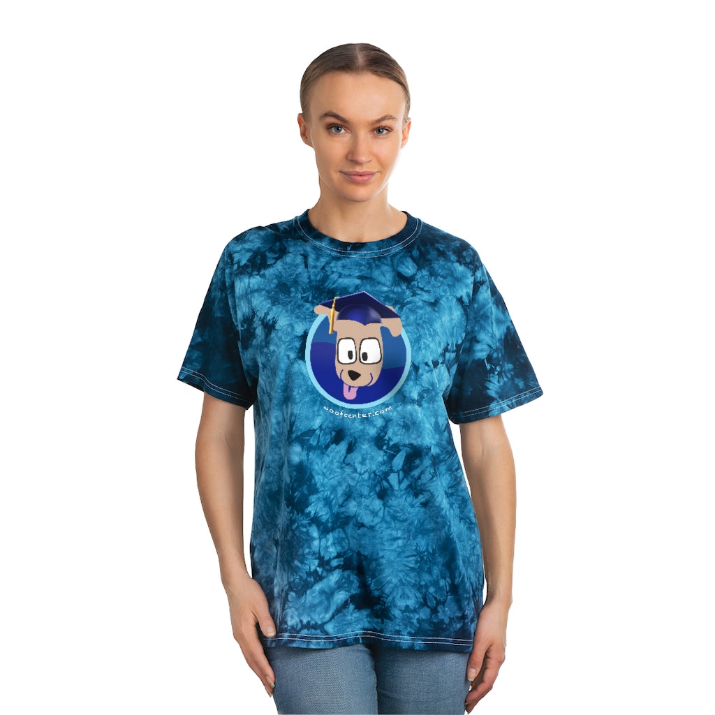 WOOF! Training Academy Tie-Dye T-shirt